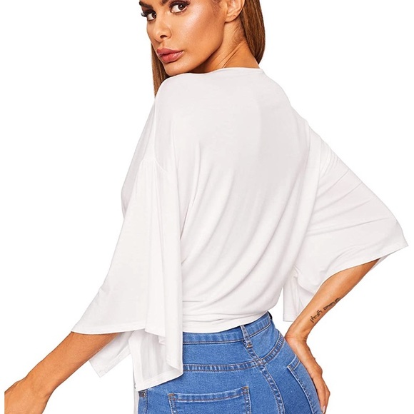 Tie Many Ways Crop Top - Picture 2 of 7